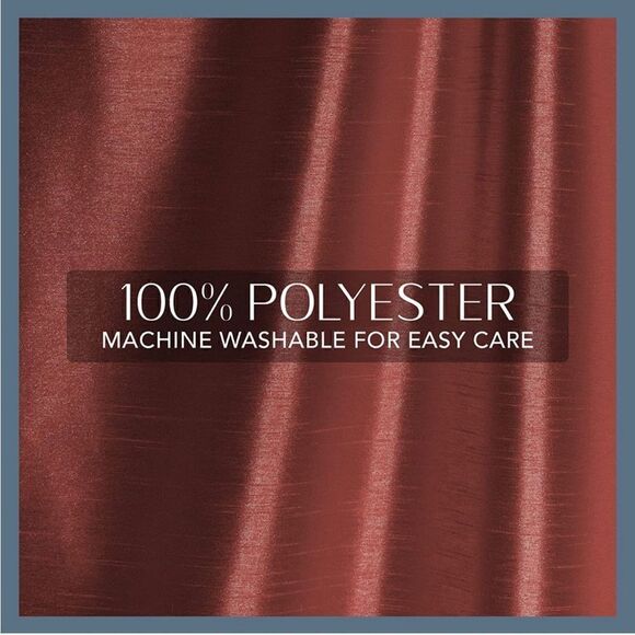 Elrene Home Fashions Versailles Faux Silk Waterfall Window Valances-3 total - Picture 2 of 5